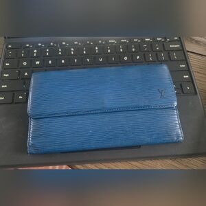 Louis Vuitton Blue Wallet